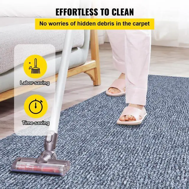 Alt view image 6 of 7 - Gray Marine Carpet 6 ft x 39.3 ft Marine Carpeting Marine Grade Carpet for Boats with Waterproof Back Outdoor Rug for Patio Porch Deck Garage Outdoor Area Rug Runner Anti-Slide Porch Rug