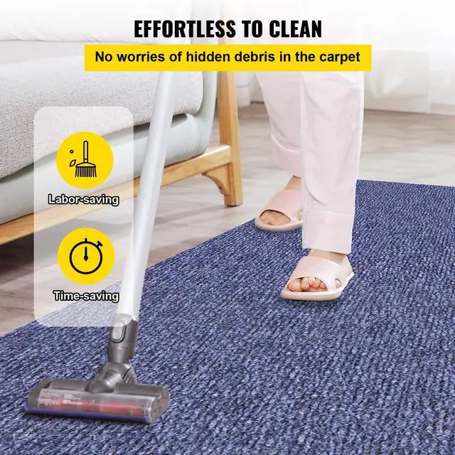 Alt view image 6 of 7 - Deep Blue Marine Carpet 6 ft x 13.1 ft Marine Carpeting Marine Grade Carpet for Boats with Waterproof Back Outdoor Rug for Patio Porch Deck Garage Outdoor Area Rug Runner Non-Slide Porch Rug