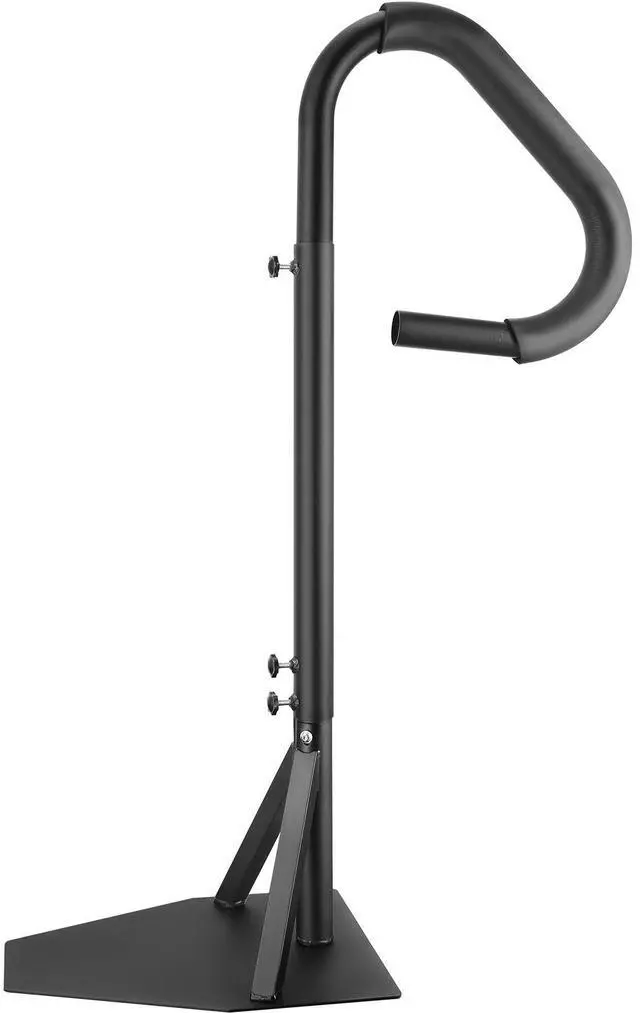 Alt view image 8 of 14 - VEVOR Hot Tub Handrail, 360 Rotatable Spa Side Handrail with 48"-63" Adjustable Height, Rust-proof Aluminum Spa Step Hot Tub Hand Rail with Slide-Under Mount Base for Indoor & Outdoor, 600LBS Capacity