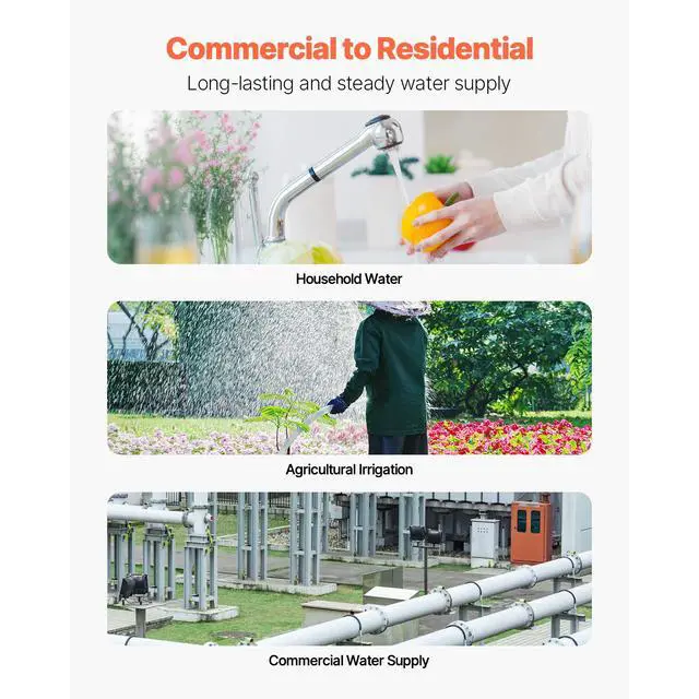 Alt view image 7 of 8 - VEVOR 1" x 11" Well Pressure Tank Tee Kit, with 30/50PSI Switch, 8-Pieces Pure Brass Pressure Tank Installation Kit for Water Well, 1 in Gate Valve Included, Fit Most tanks with Diameter up to 16 in