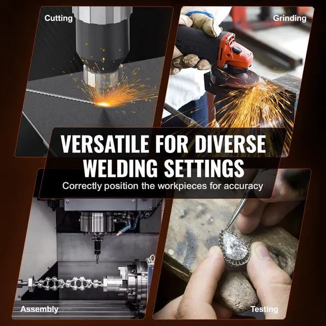 Alt view image 13 of 14 - VEVOR Rotary Welding Positioner 66LBS / 30KG, 0-90° Welding Positioning Turntable Table 1-12RPM 80W, with 12.4 Inch 3-Jaw Lathe Chuck & Welding Torch Stand Holder for Cutting, Grinding, Assembly