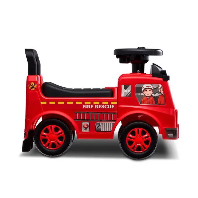 Alt view image 8 of 14 - Christmas Gift! VEVOR Ride On Push Car for Toddlers, Ages 1-3, Ride Racer, Sit to Stand Toddler Ride On Toy, Classic Kids Ride On Car with Music Steering Wheel & Under Seat Storage, Ride On Toy for B