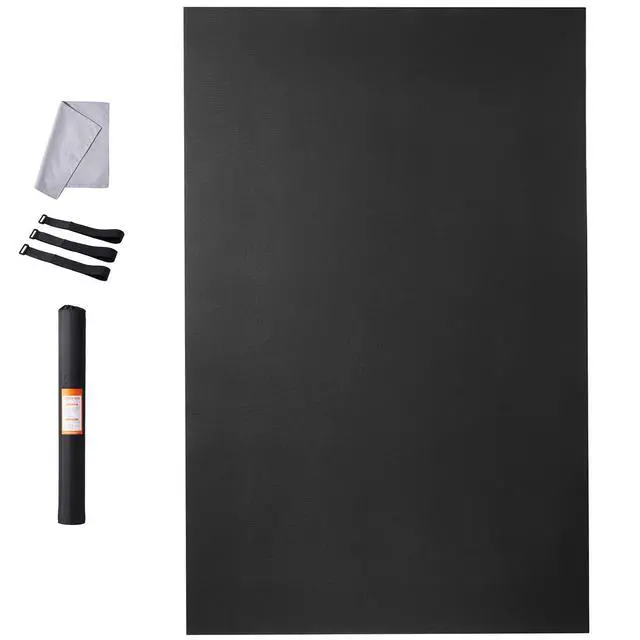 Alt view image 8 of 14 - VEVOR Exercise Mat, Non Slip High Density Premium Yoga Mat, Exercise Yoga Mat for Men & Women, Fitness & Exercise Mat with Bag & Carry Strap, for All Types of Home Yoga, Pilate & Floor Workout (9x6ft)