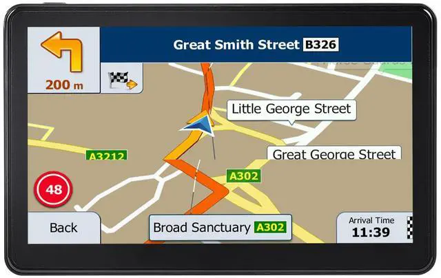 Alt view image 8 of 14 - GPS Navigator for Car 9 inch Touch Screen 16GB GPS Navigation System with Map