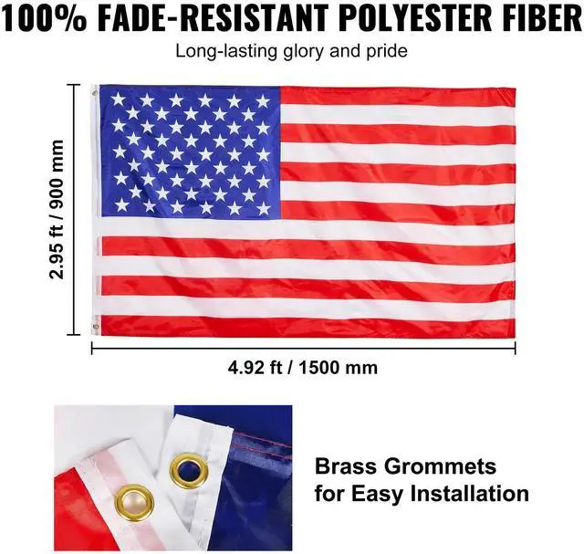 Alt view image 13 of 14 - VEVOR 30FT Telescoping Flag pole Kit, Heavy Duty Aluminum Alloy in Ground Flag Poles for Outside, 3 Display Modes Flagpole with 3x5 American Flag, Professional Accessories, Silver