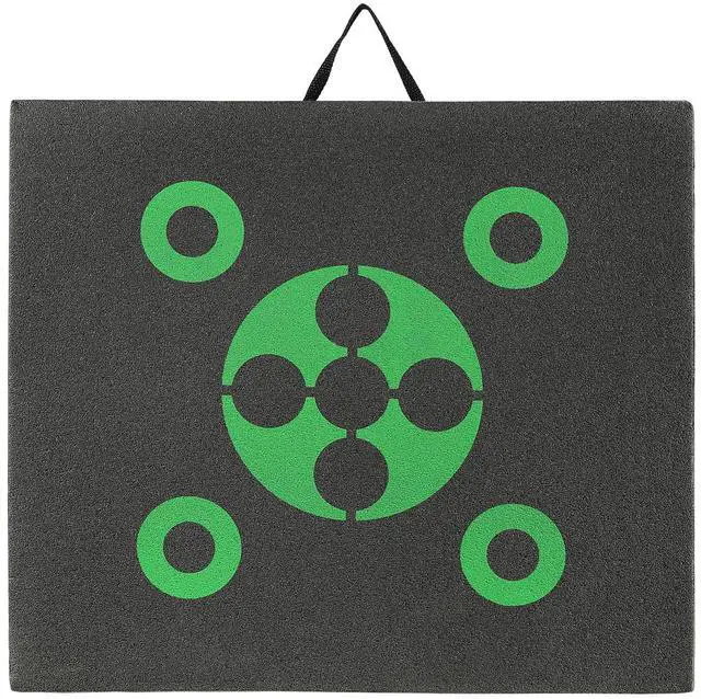 Alt view image 8 of 14 - VEVOR Archery Target, 16"x18" All-side Shotting Archery Arrow Target, Outdoor Portable Archery Target with Carry Handle, Easy Arrow Removal, Great Visibility, Lightweight, Easy to Transport, Black