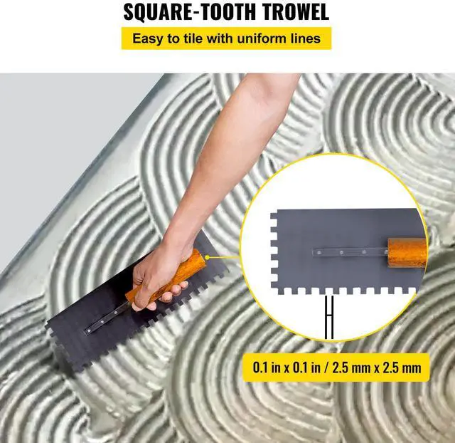 Alt view image 6 of 7 - Shower Curb Kit, 38\"x60\" Watertight Shower Curb Overlay with 4\" PVC Central Bonding Flange, 4\" Stainless Steel Grate, 2 Cuttable Shower Curb and Trowel, Shower Pan Slope Sticks Fit for Bathr