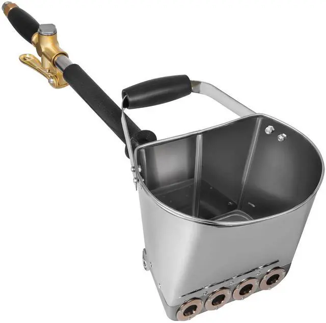 Main image of 4 Jet 3Hp Stucco Sprayer Plaster Sprayer Cement Mortar Spray Gun Hopper Wall Paint Spray Gun Wall Painting Concrete Tool Manual Sprayer for Painting Wall or Ceilings