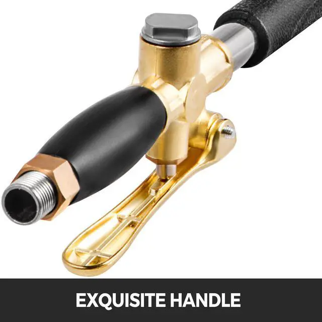 Alt view image 5 of 7 - 4 Jet 3Hp Stucco Sprayer Plaster Sprayer Cement Mortar Spray Gun Hopper Wall Paint Spray Gun Wall Painting Concrete Tool Manual Sprayer for Painting Wall or Ceilings