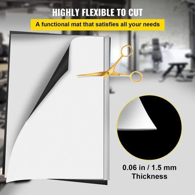 Alt view image 5 of 7 - Dance Floor, 6.6x23ft Dance Floor Roll, 0.06in Thick PVC Vinyl Dance Floor, Black/White Reversible Portable Dance Floor, Non-Slip Dance Flooring, Ballet Dance Floor for Jazz, Pop, Lyrical Style