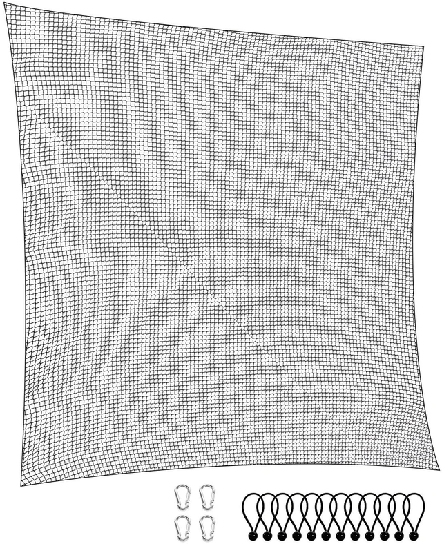 Alt view image 3 of 9 - VEVOR 10x10ft Golf Practice Net Indoor Hitting Net for Baseball Hockey Soccer