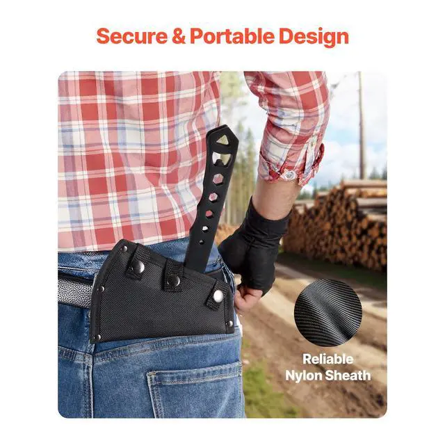 Alt view image 13 of 14 - Throwing Axes and Tomahawks 3 Pack Axe Throwing Hatchet Set Stainless Steel