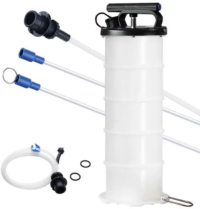 Alt view image 4 of 10 - VEVOR Fluid Extractor, 1.74 Gallons (6.5 Liters), Manual Hand-Operated Oil Changer Vacuum Fluid Extractor with Dipstick and Hose, Oil Extractor Change Pump for Automotive Fluids Vacuum Evacuation