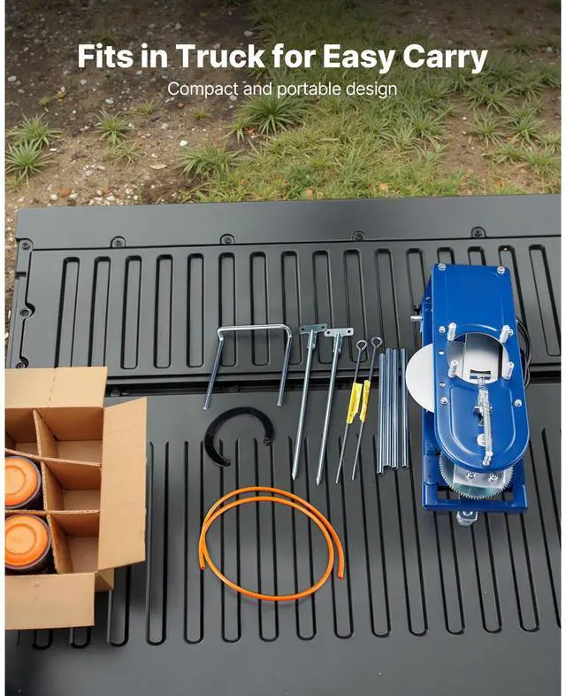 Alt view image 6 of 8 - VEVOR Clay Target Thrower 28 Clays Pigeon Thrower 45 Yards Automatic Launcher