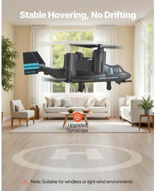 Alt view image 10 of 14 - RC Helicopter 4 Channel Remote Control Aircraft Wing Light Kid Toy Present