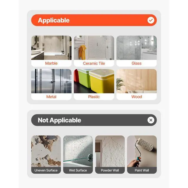 Alt view image 13 of 14 - VEVOR Double Sided Tape Heavy Duty, 16 ft Long Nano Mounting Tape, Strong Adhesive & Reusable, Clear Two Sided Wall Tape, Removable Poster Picture Hanging Strips for Home, Office, Car, Outdoor Use