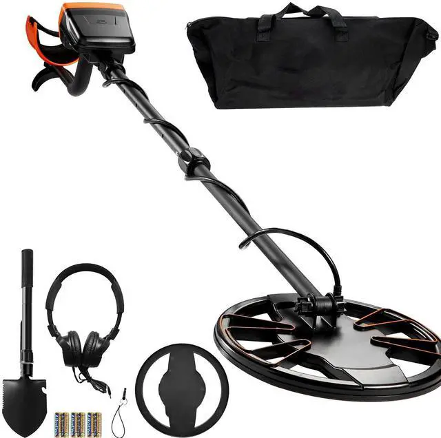 Alt view image 8 of 14 - VEVOR Metal Detector for Adults & Kids, 10 Inch Waterproof Search Coil with LCD Display 7 Modes, Adjustable 41''-52'' Aluminum Stem, DSP Chip Higher Accuracy Gold Detector 10'' Detection Depth