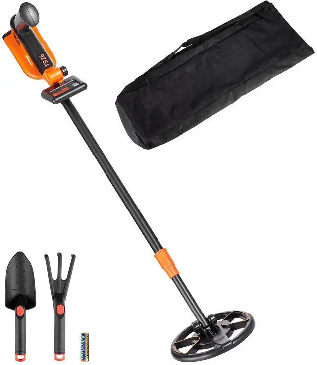 Alt view image 8 of 14 - VEVOR Metal Detector for Kids, 6 Inch, 25''-37'' Adjustable Gold Detector, IP68 Waterproof Search Coil with LCD Display Advanced DSP Chip, Lightweight for Junior & Youth Detecting Gold Coin Treasure