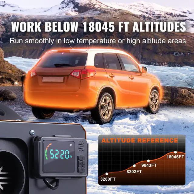 Alt view image 11 of 14 - VEVOR Diesel Air Heater All-in-one 12V 5KW Bluetooth App LCD for Car RV Indoors