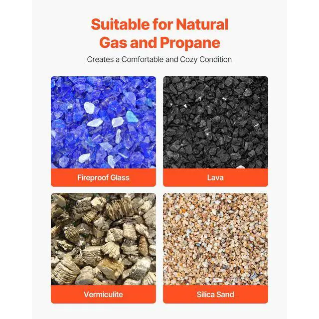 Alt view image 12 of 14 - 1.2-2.0 Inch 25 Pcs Lava Rocks Fire Stones Reusable Fire Pit Stones