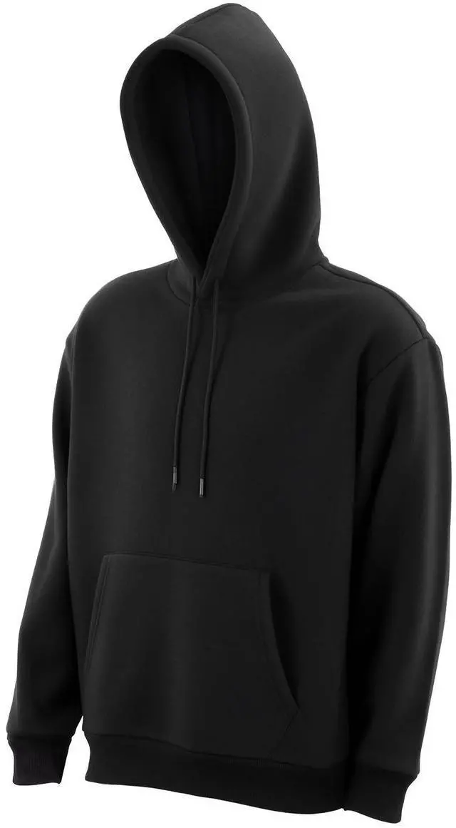 Alt view image 2 of 8 - VEVOR Women Pullover Hoodie, Small Size, Fleece Long Sleeve Comfy Casual Basic Pullover Hooded Sweatshirt, Warm & Skin-friendly, Practical & Trendy, Black Hoodie with Large Pocket for Fall & Winter
