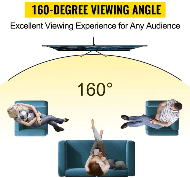 Alt view image 3 of 9 - Tripod Projector Screen with Stand 70 inch 16:9 4K HD Projection Screen Stand Wrinkle-Free Height Adjustable Portable Screen for Projector Indoor & Outdoor for Movie, Home Cinema, Gaming, Office