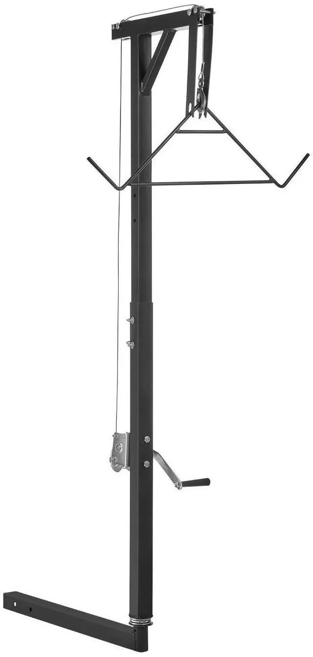 Alt view image 2 of 8 - VEVOR Truck Hitch Game Hoist 300 lbs Hunting Deer Hoist with 2-inch Receiver