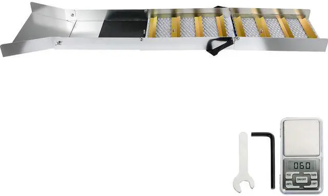 Alt view image 9 of 15 - VEVOR Folding Aluminum Alloy Sluice Box, Compact 50" Sluice Boxes for Gold, Lightweight Gold Sluice Equipment, Portable Sluice Boxes w/Miner's Moss, River, Creek, Gold Panning, Prospecting, Dredging