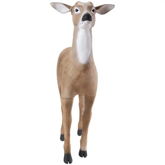Alt view image 8 of 14 - Deer Decoy Outdoor Realistic Durable Doe Decoys for Hunting Foldable Legs 1-Pack
