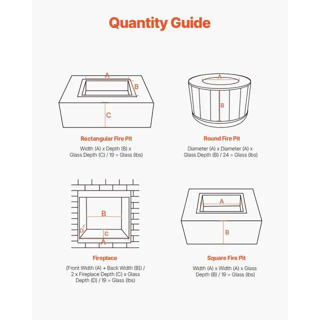 Alt view image 7 of 8 - VEVOR 10 LBS Fire Glass 3/4-Inch Round Fireplace Glass Rocks for Fire Pit Rich Amber