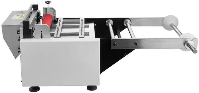 Main image of Auto Heat-Shrink Tube Cutter, Automatic Pipe Cutting Machine with 1mm to 280mm Cutting Width, 0.1-0.6mm Cutting Thickness, Ideal for Non-Woven Fabric, PVC Film, Insulating Paper, Aluminum Foil