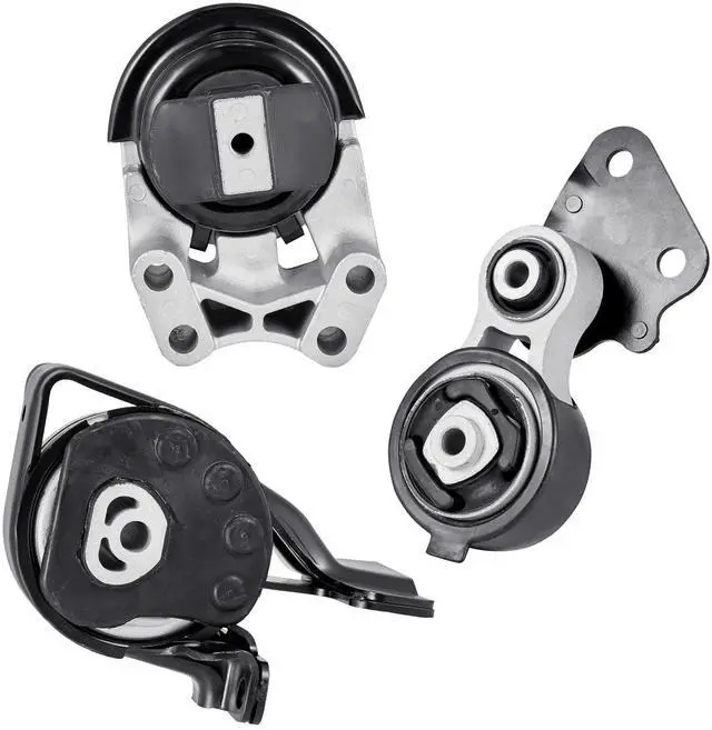 Alt view image 2 of 8 - VEVOR Engine and Transmission Motor Mount Kit Replacement, Set of 3, Compatible with 20072014 Ford Edge 3.5L, Replace OE# A5342, A5431, A5605, Secure Support