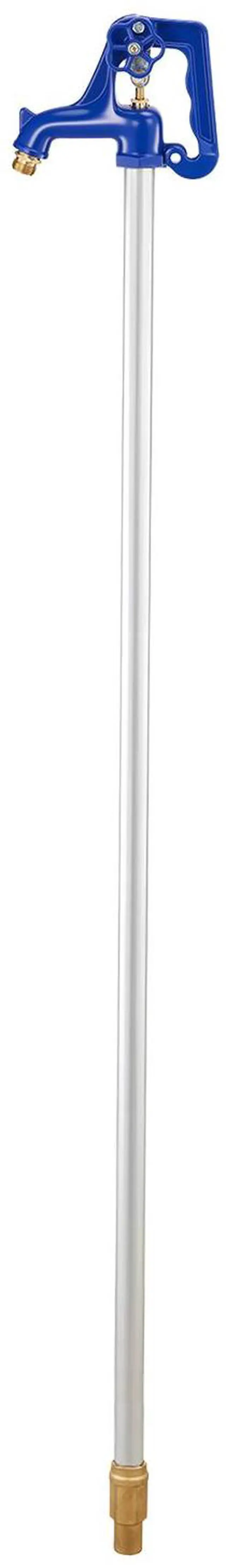 Main image of Frost Proof Yard Hydrant, 5.24FT Freeze-Proof Outdoor Faucet with 36" Bury Depth, 3/4" NPT Pipe Connection, Lever Handle + Handwheel, No Lead Freezeless Hydrant for Yard Garden Farm Irrigation