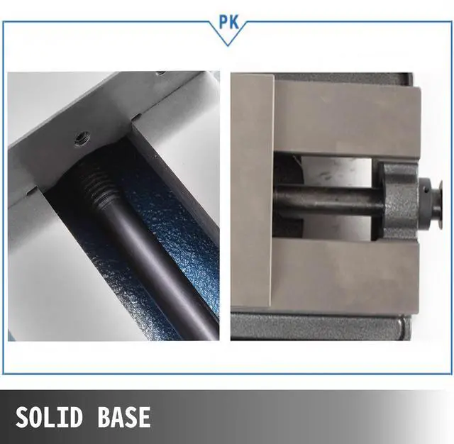 Alt view image 6 of 7 - 5 Inch ACCU Lock Down Vise Precision Milling Vice 5 Inch Jaw Width Drill Press Vise Milling Drilling Machine Bench Clamp Clamping Vice with 360 Degree Swiveling Base CNC Vise