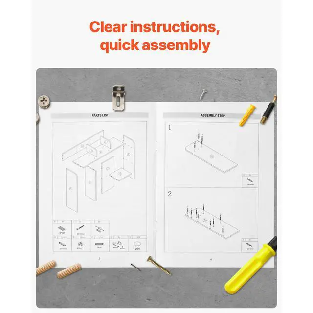 Alt view image 12 of 14 - VEVOR Desktop Bookshelf Wood Desktop Storage Organizer 2-Tier for Office & Home
