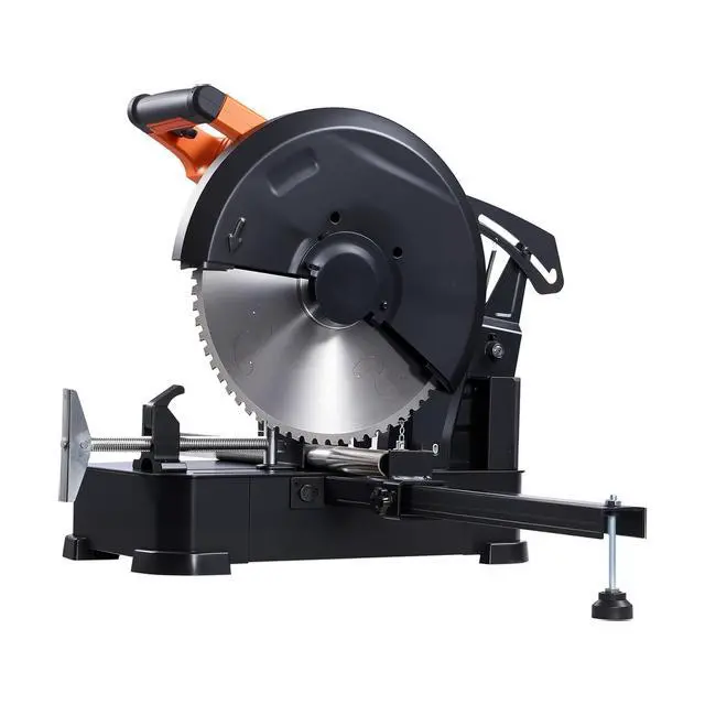 Alt view image 2 of 8 - VEVOR Chop Saw, 14-inch Stainless Steel Cold Cut Blade, 3500 W Powerful Brushless Motor, 750-1200 r/min Adjustable Speed, Metal Cutting Chop Saw for Metal Square and Flat Tubes, I-Shaped Steels