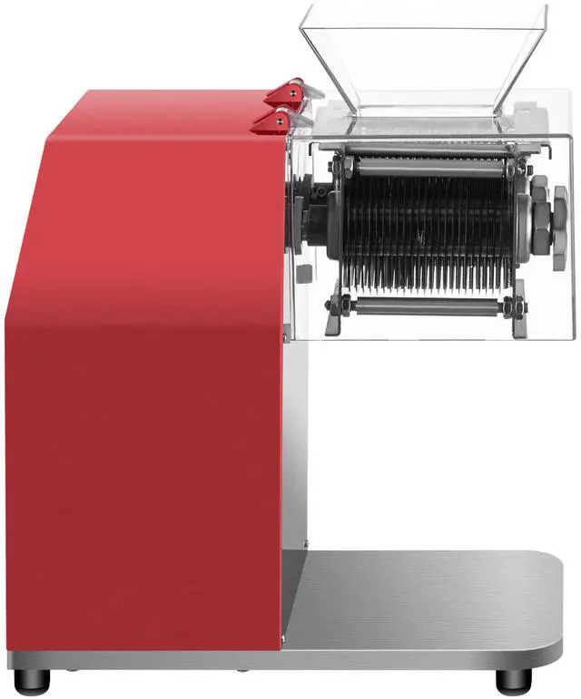 Main image of Commercial Meat Cutting Machine, 551 Lbs/H 850W Meat Shredding Machine, 3.5mm Blade Electric Meat Cutter, Stainless Steel Restaurant Food Cutter, for Kitchen Supermarket Lamb Beef Chicken, Red