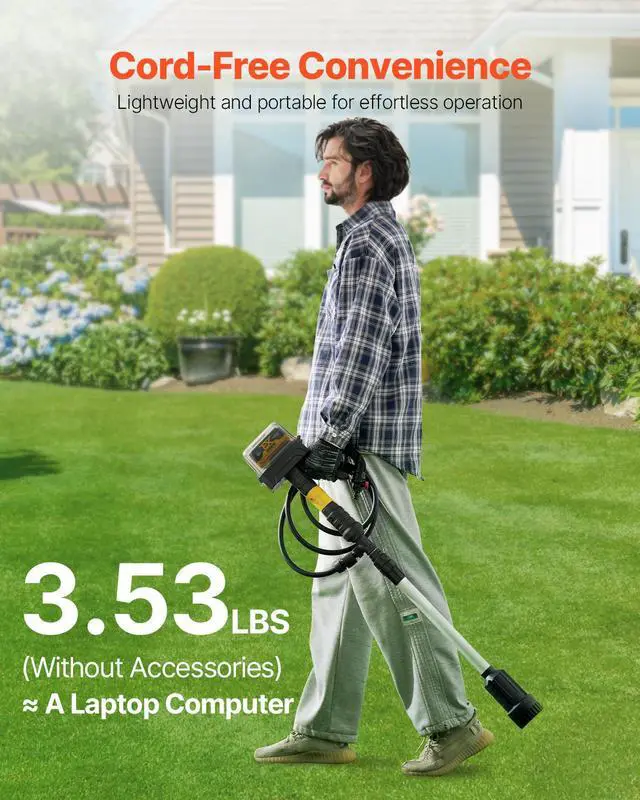 Alt view image 4 of 8 - Cordless Stick Water Transfer Pump for Dewalt 20V MAX Battery (Not Included)