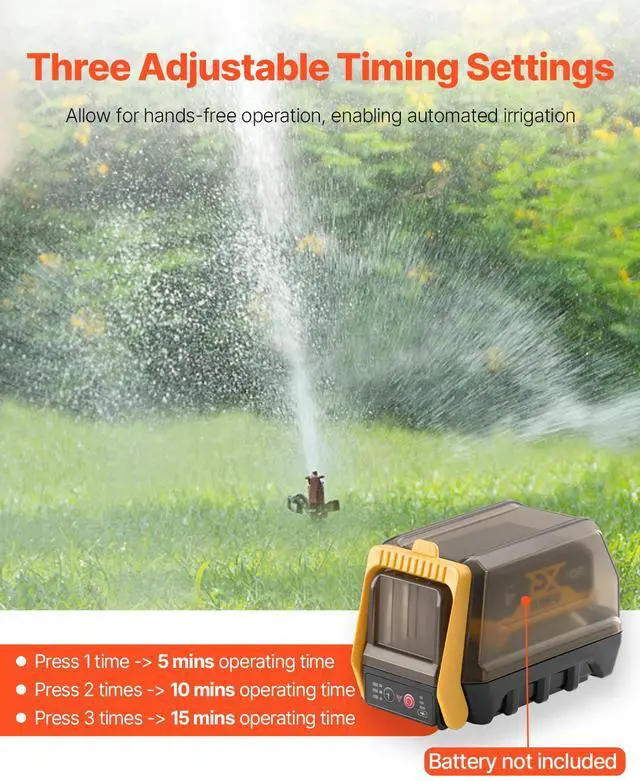 Alt view image 5 of 8 - Cordless Submersible Water Transfer Pump for Dewalt 20V MAX Battery (Tool Only)