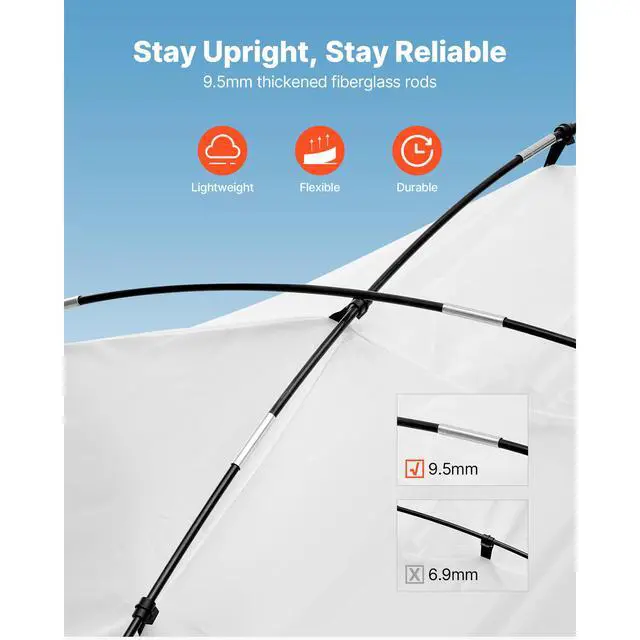 Alt view image 5 of 8 - VEVOR Portable Paint Booth Tent, 115.35 x 90.55 x 74 inch Painting Tent Station, Spray Shelter with Built-in Floor & Mesh Screen, Large Space, Oxford Spray Painting Tents for Cupboard, Chairs, Tables