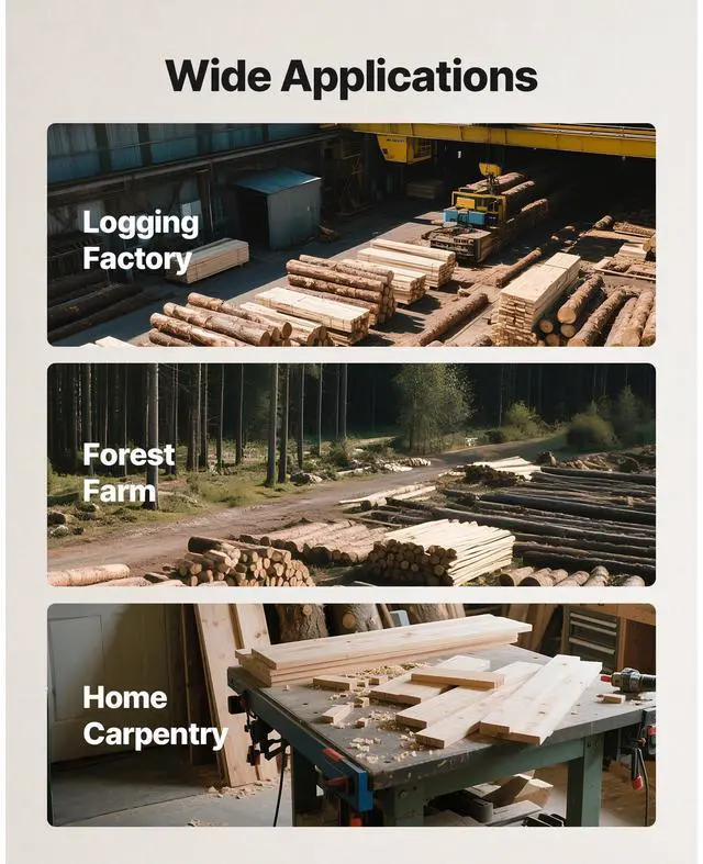 Alt view image 7 of 8 - VEVOR Chainsaw Mill, Adjustable 2-6 in Width, Vertical Lumber Cutting Guide, Portable Timber Chainsaw Attachment, Heavy Duty Cast Iron Sawmill Tool Cutting Supplies for Builders Woodworkers