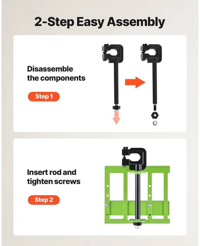 Alt view image 6 of 8 - VEVOR Chainsaw Mill, Adjustable 2-6 in Width, Vertical Lumber Cutting Guide, Portable Timber Chainsaw Attachment, Heavy Duty Cast Iron Sawmill Tool Cutting Supplies for Builders Woodworkers