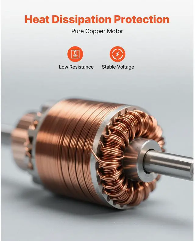 Alt view image 5 of 8 - VEVOR Linear Air Pump Septic Aerator Pump 2219.04GPH Aeration for 11ft Deep Pond