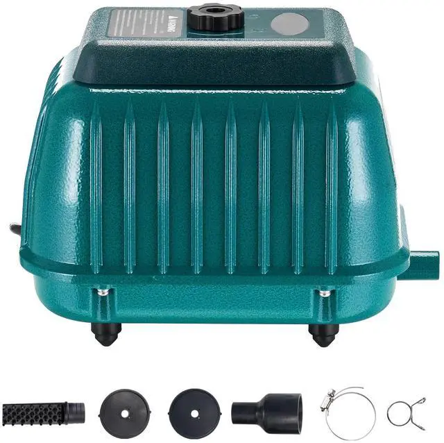 Alt view image 2 of 8 - VEVOR Linear Air Pump Septic Aerator Pump 2219.04GPH Aeration for 11ft Deep Pond