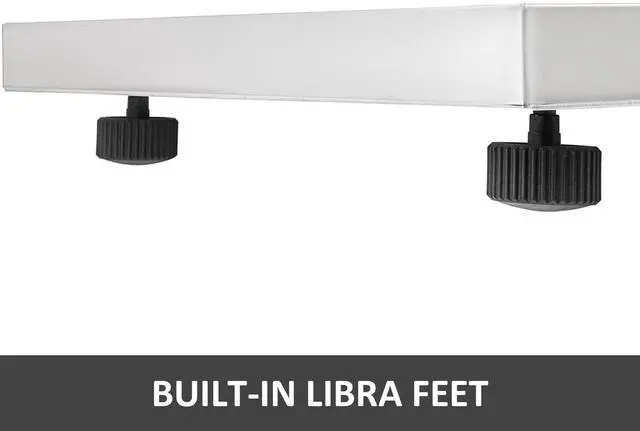 Alt view image 6 of 7 - 1100Lbs x 0.2Lbs Digital Livestock Scale Large Pet Vet Scale Stainless Steel Platform Electronic Postal Shipping Scale Heavy Duty Large Dog Hog Sheep Goat Pig Sheep Scale