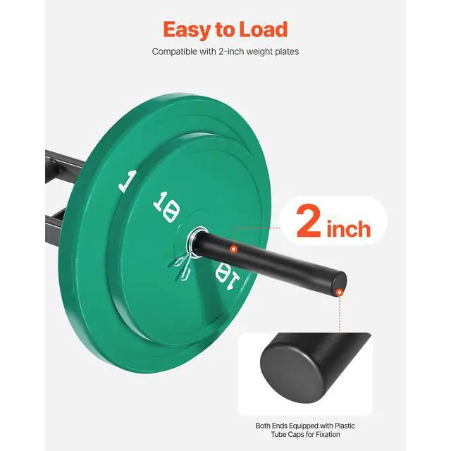 Alt view image 5 of 8 - VEVOR Multi-Grip Barbell, 2-inch 3 Positions Swiss Bar, 550 LBS Capacity Heavy Duty Swiss Barbell Training Equipment, with 2 Collars and Knurled Grips, for Home Gym, Support Pressing, Lifting Curls