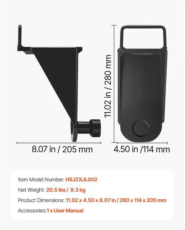 Alt view image 8 of 8 - VEVOR Shipping Container Jack Lug with U-Shaped Handle, 2-Pack, Storage Leveler Booster Withstands Sun & Rain, Heavy Duty Container Jack Lug for Shipping Industry, Logistics, Warehouse Management