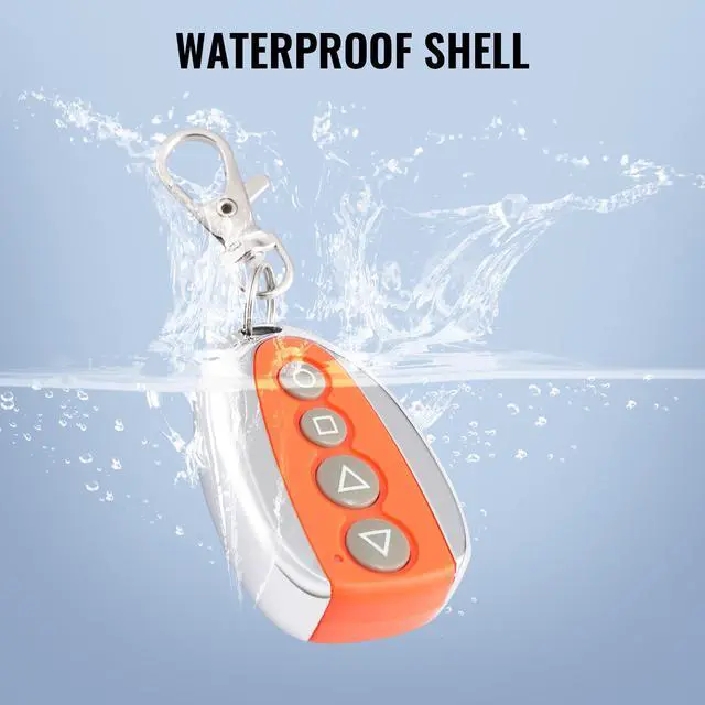 Alt view image 6 of 7 - VEVOR Automatic Gate Remote Control 131ft 4-Button Sliding Gate Opener Remotes