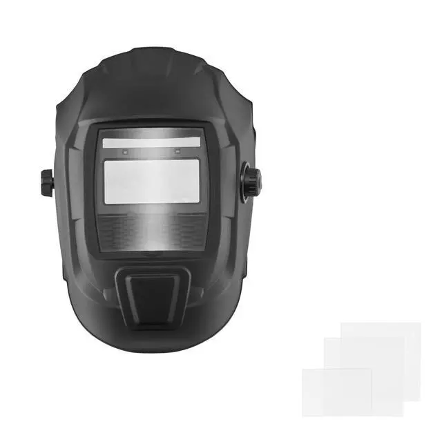 Alt view image 2 of 8 - VEVOR Welding Helmet Auto Darkening 3.66" x 1.69" True Color Mask Shade 4/9-13
