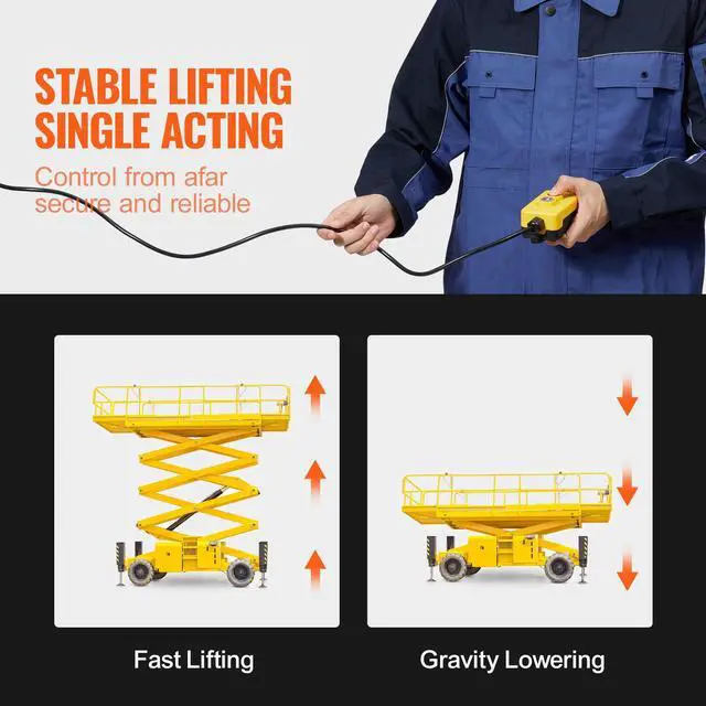 Alt view image 12 of 14 - VEVOR Hydraulic Pump, 12 Quart Hydraulic Power Unit, Single Acting Dump Trailer Pump, 0.91 GPM Flow Rate, 3200 PSI Max Relief Pressure, DC 12V Hydraulic Pump for Dump Trailer Car Lifting